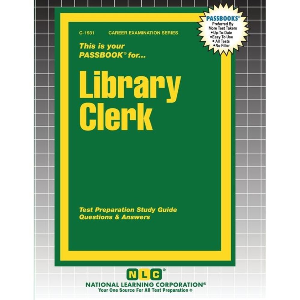 Library Clerk -- Passbooks
